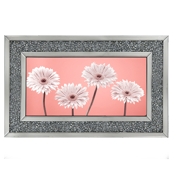 Four Gerberas Nude/White