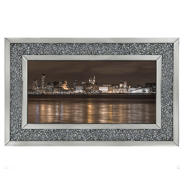 CY045 Liverpool city skyline across the River Mersey II