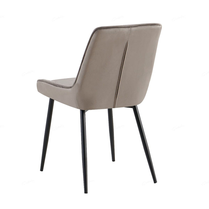 Nina Chair - Grey Velvet