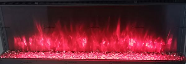 Luvelle 3D Panoramic Fire - 60'' - Black