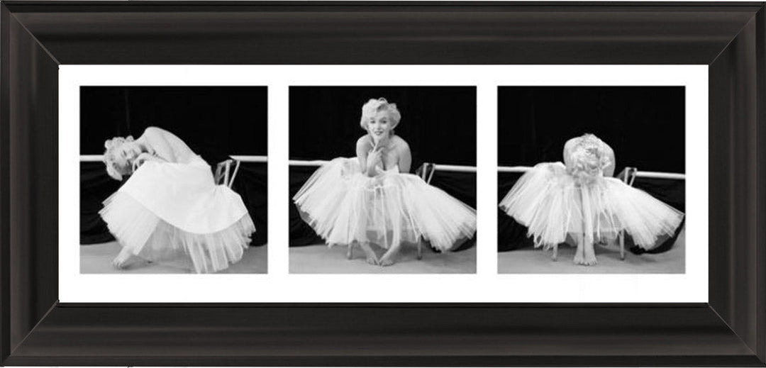 Marilyn Monroe Ballerina Triptych