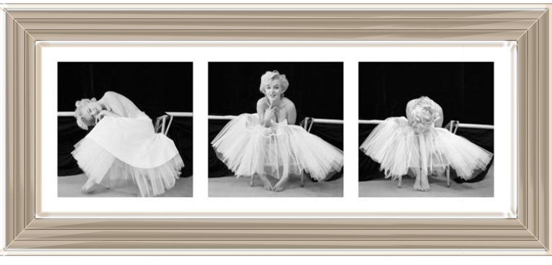 Marilyn Monroe Ballerina Triptych