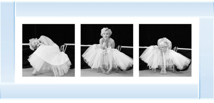 Marilyn Monroe Ballerina Triptych