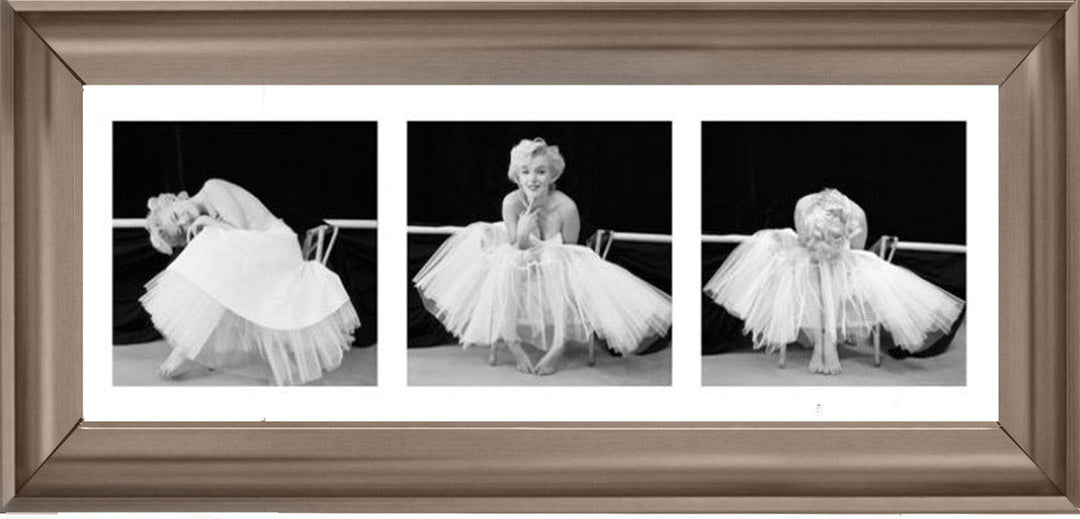 Marilyn Monroe Ballerina Triptych