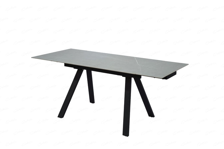 Rische BIG Extending Table - Amani Grey Sintered Stone