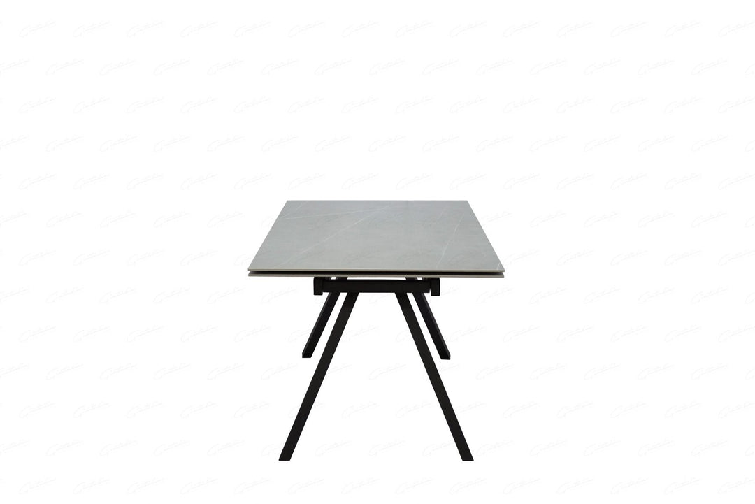 Rische BIG Extending Table - Amani Grey Sintered Stone