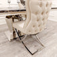 Sandhurst Buttoned Back Dining Chair - All colours