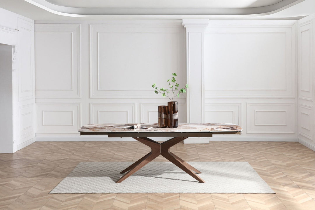 Serene Table - Walnut & Pandora Vendome
