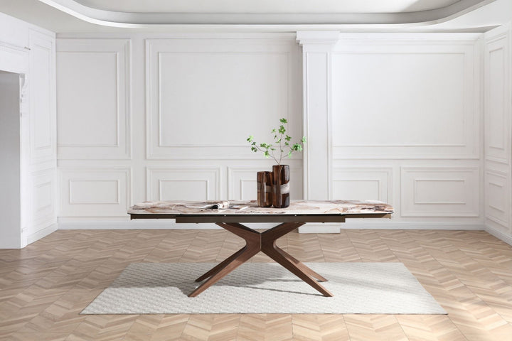 Serene Table - Walnut & Pandora Vendome