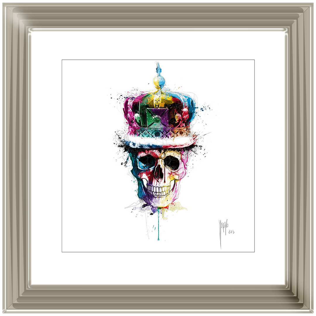 MD007 GOD SAVE THE QUEEN SKULL