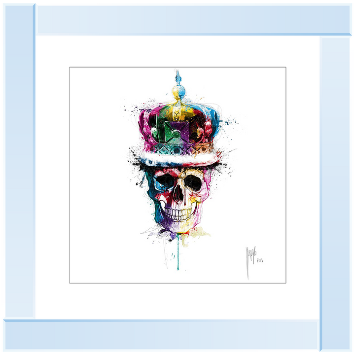 MD007 GOD SAVE THE QUEEN SKULL