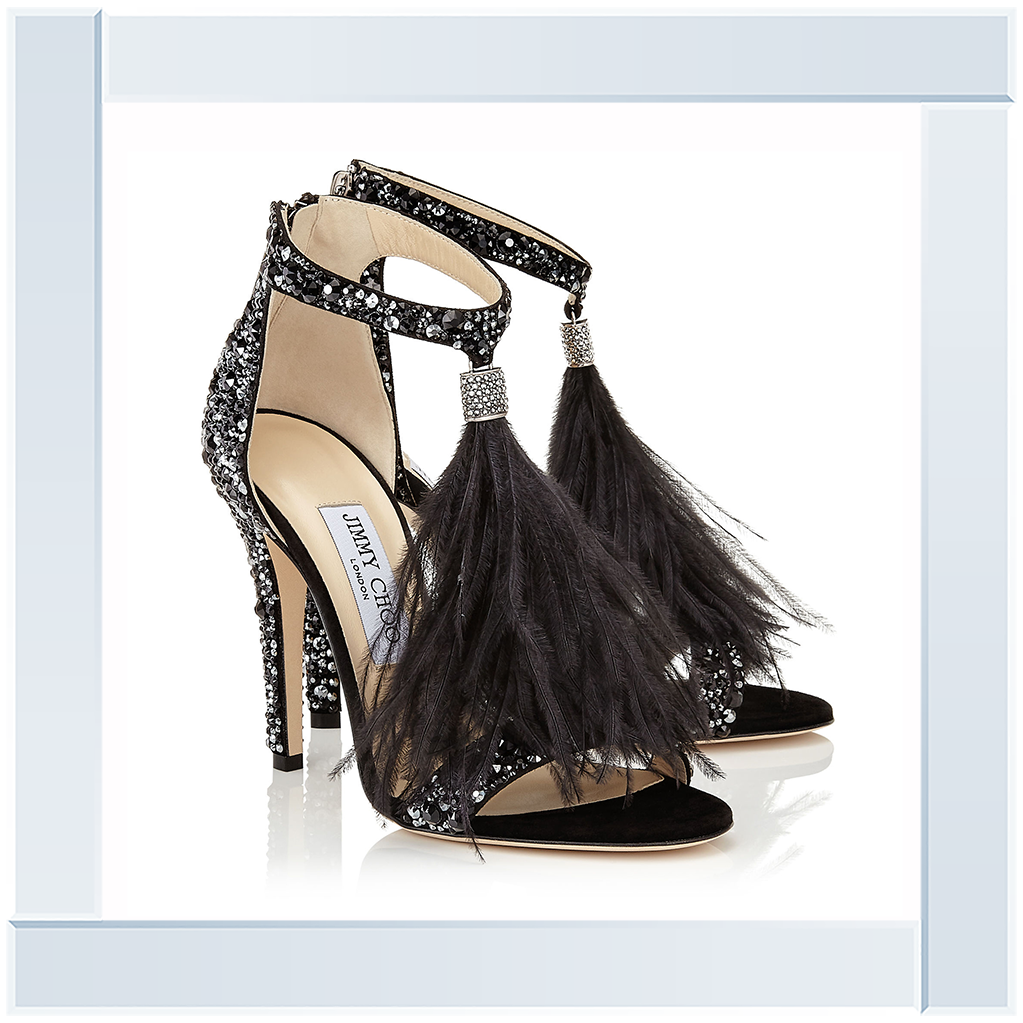 FS048 Black high heels