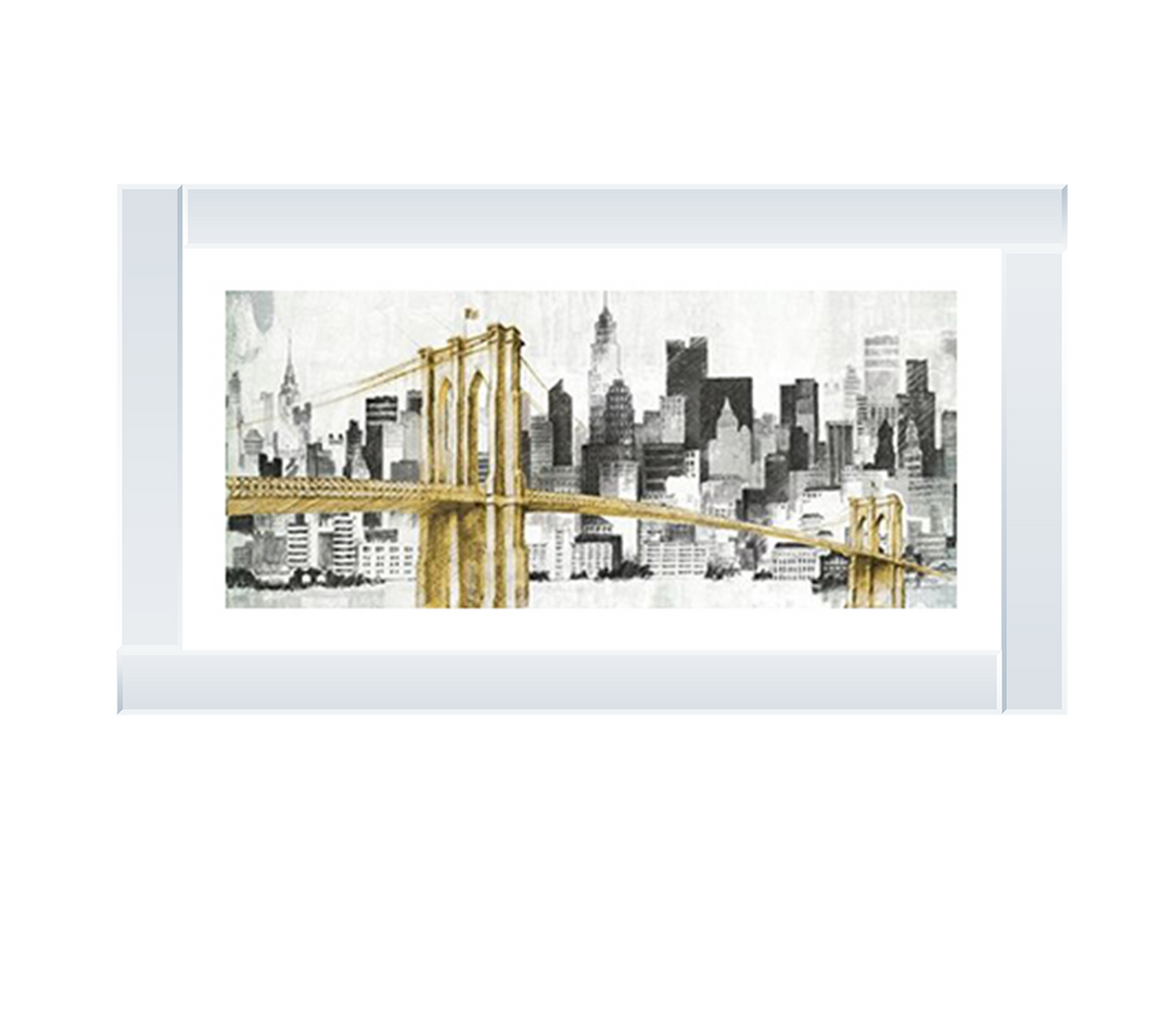 AB055 Brooklyn Bridge abstract