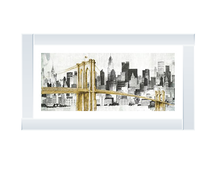 AB055 Brooklyn Bridge abstract