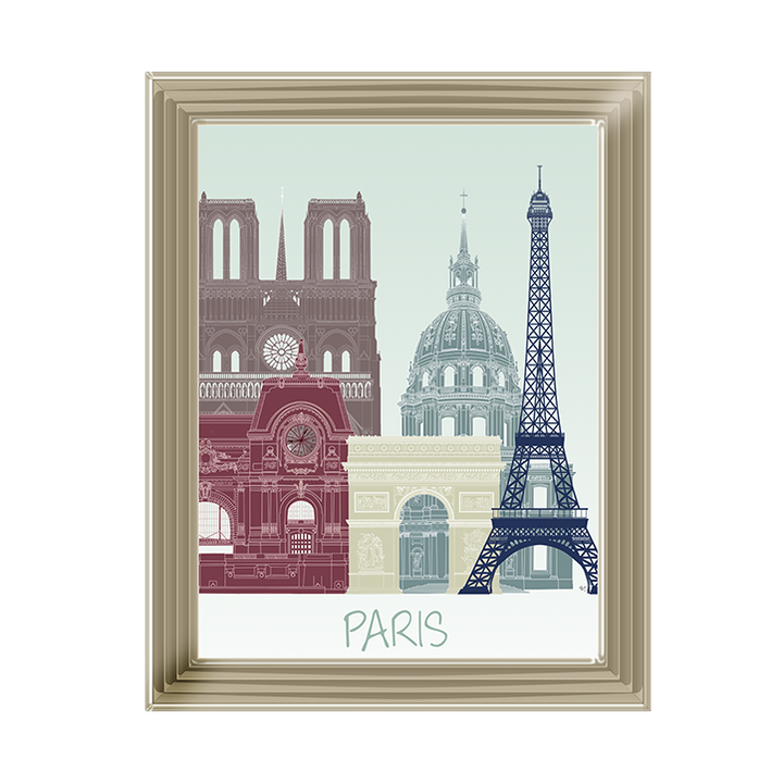 CY091 Paris Skyline