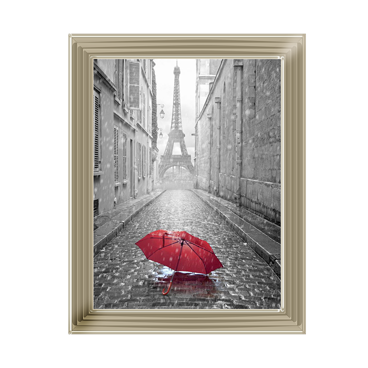 CY011 Red Umbrellas Paris II