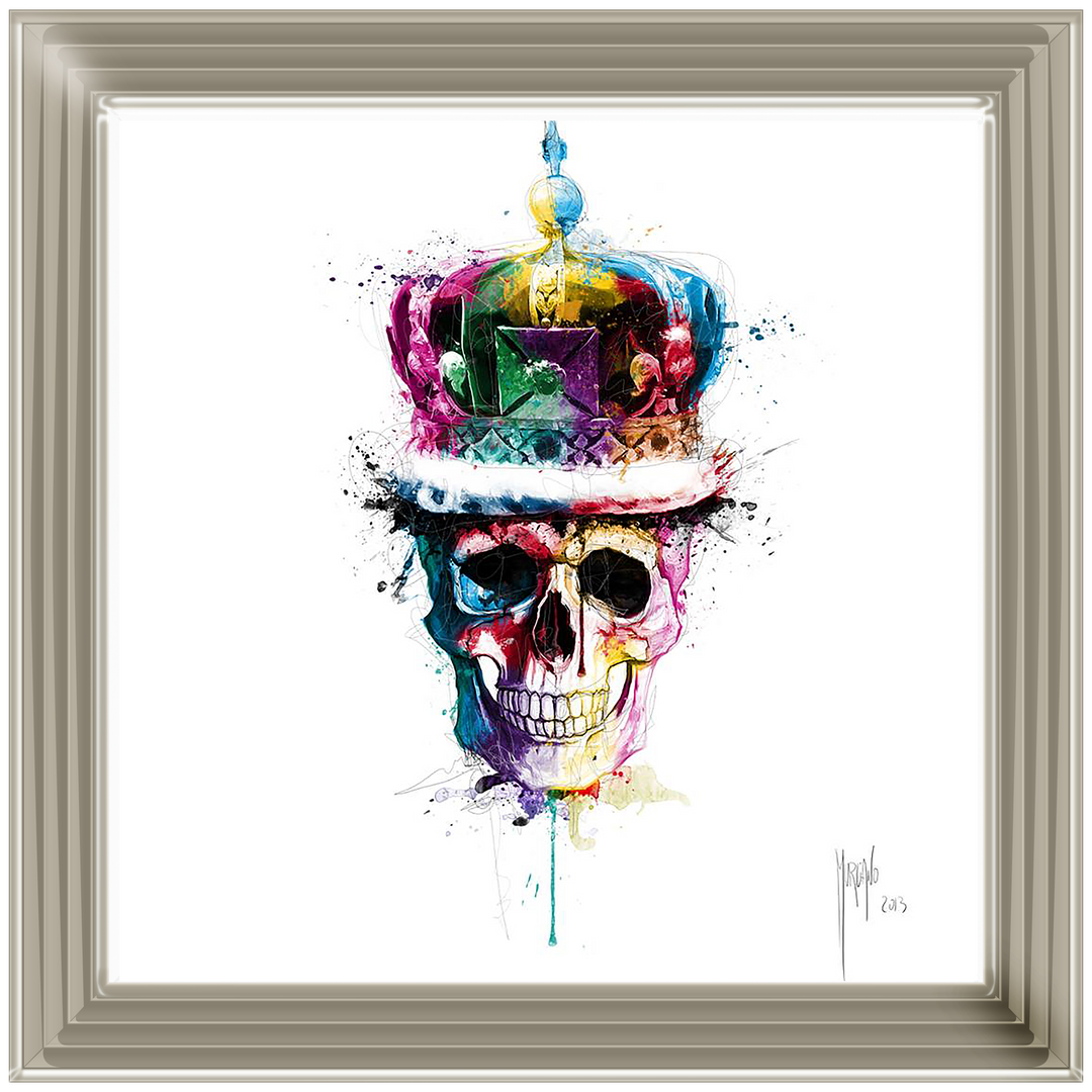 MD007 GOD SAVE THE QUEEN SKULL