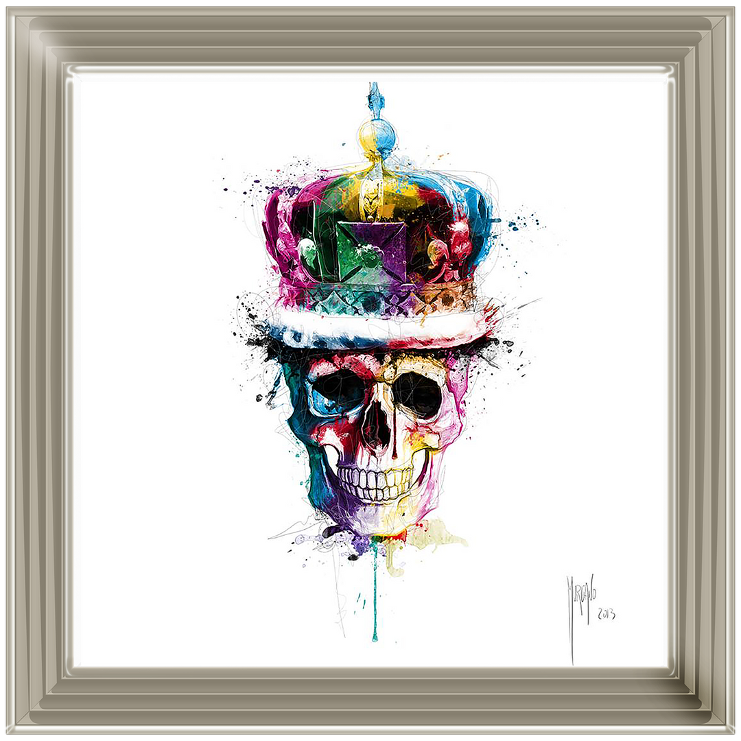 MD007 GOD SAVE THE QUEEN SKULL