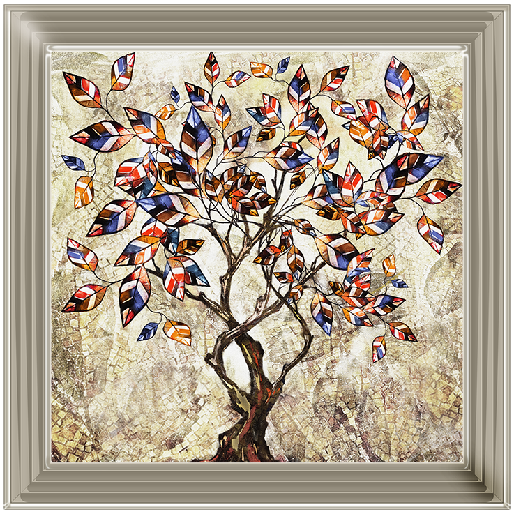 MD038 Stained Glass Tree I