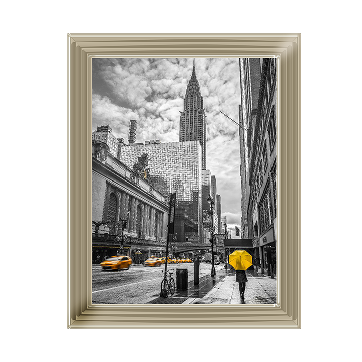 CY008 New York cityscape with Chrysler Building