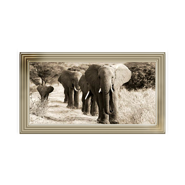 Herd of African Elephants- Kenya