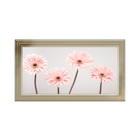 Set of 4 Gerberas nude pink