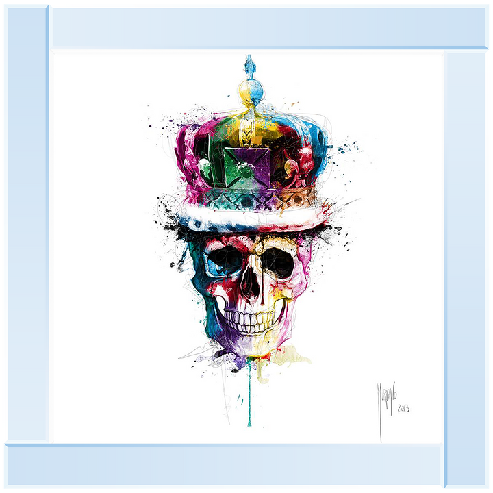MD007 GOD SAVE THE QUEEN SKULL