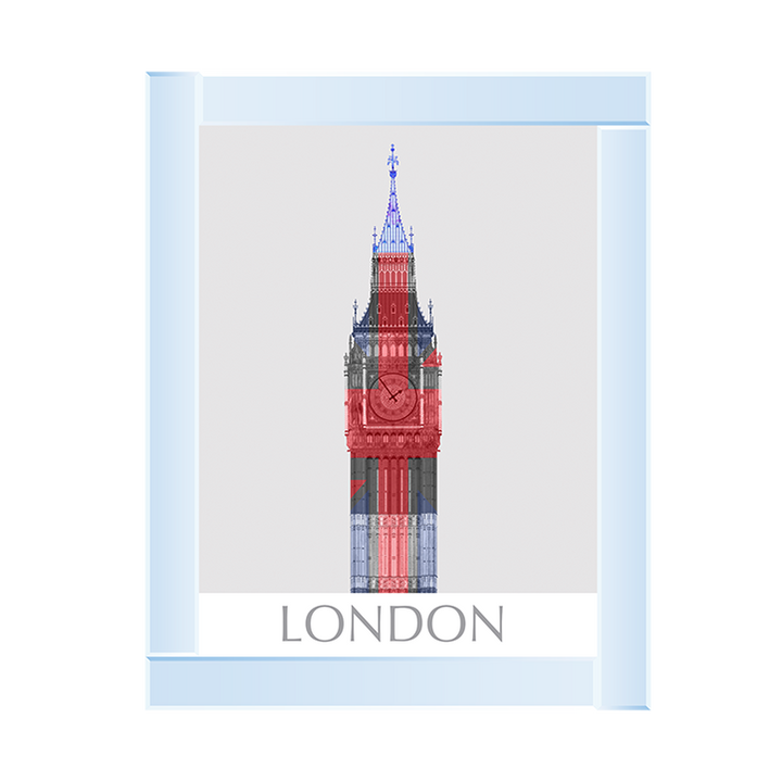 CY051 London Big Ben Union Jack