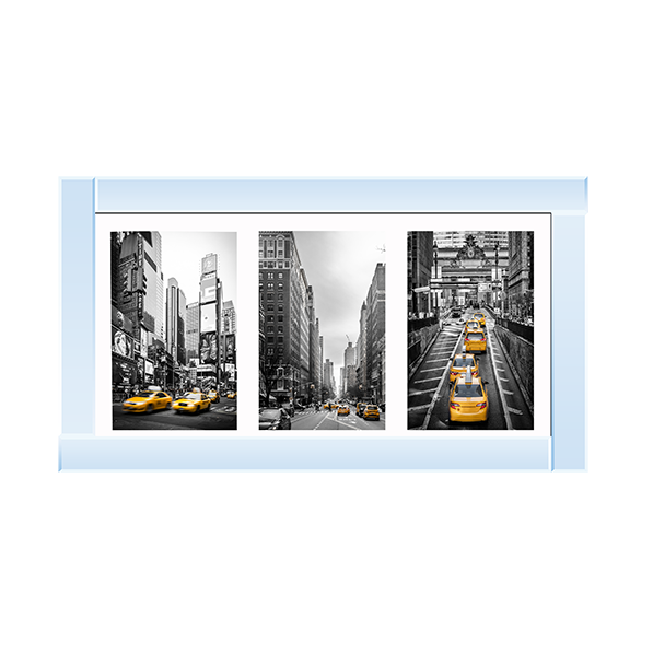 CY067 New York Taxi Triptych