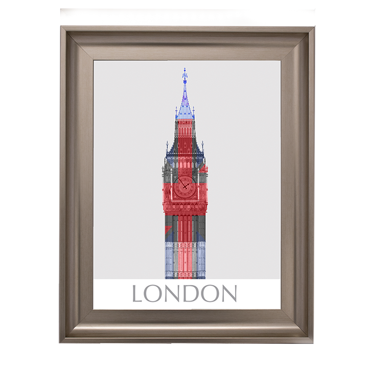 CY051 London Big Ben Union Jack