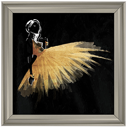 FG071 Golden Dress Puff Mate