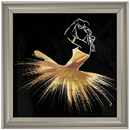 FG070 Golden Dress Puff