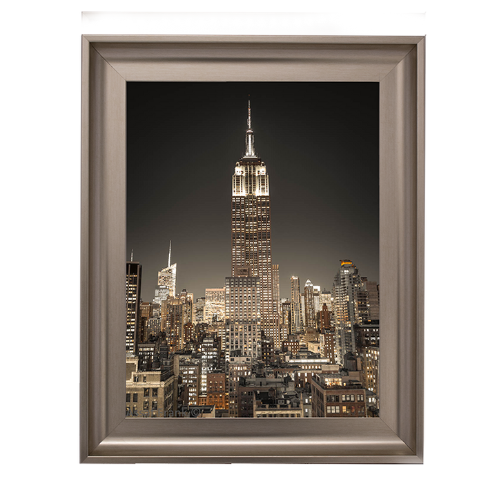 CY058 Empire State Building with New York City Manhattan skyline with skyscrapers