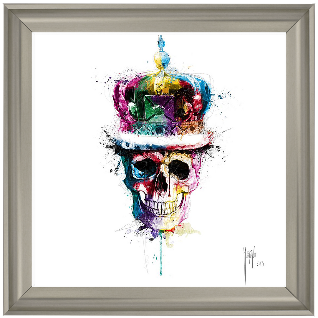 MD007 GOD SAVE THE QUEEN SKULL