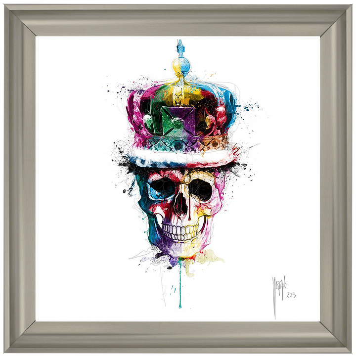 MD007 GOD SAVE THE QUEEN SKULL