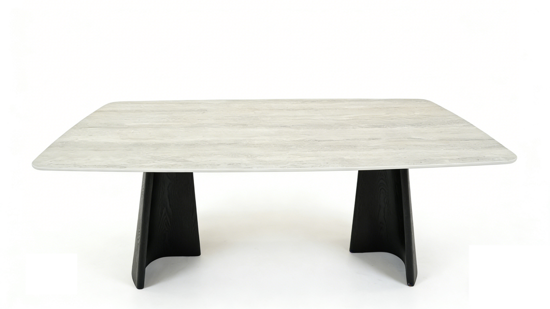 Silvia Table - Black & Grey