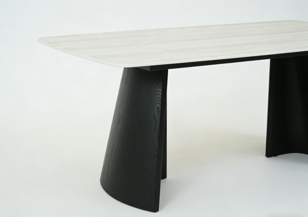 Silvia Table - Black & Grey