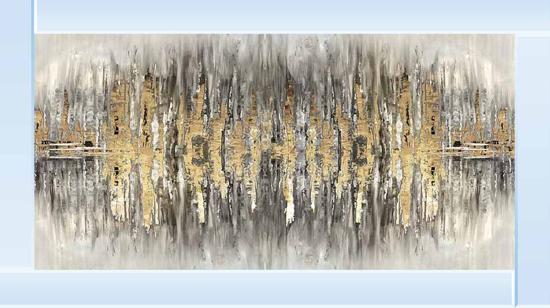 AB532-150 Gold Abstract