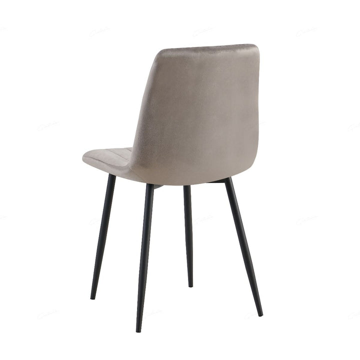 Teora Chair - Grey Velvet