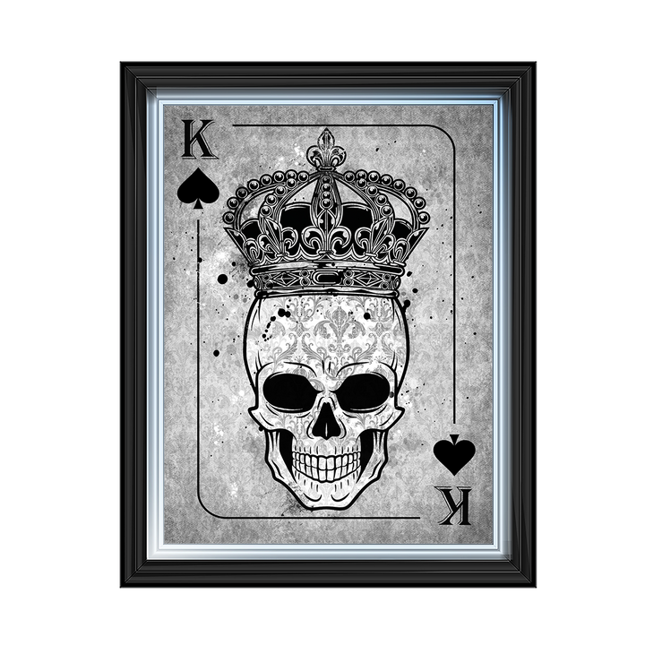 King of Spades Skull