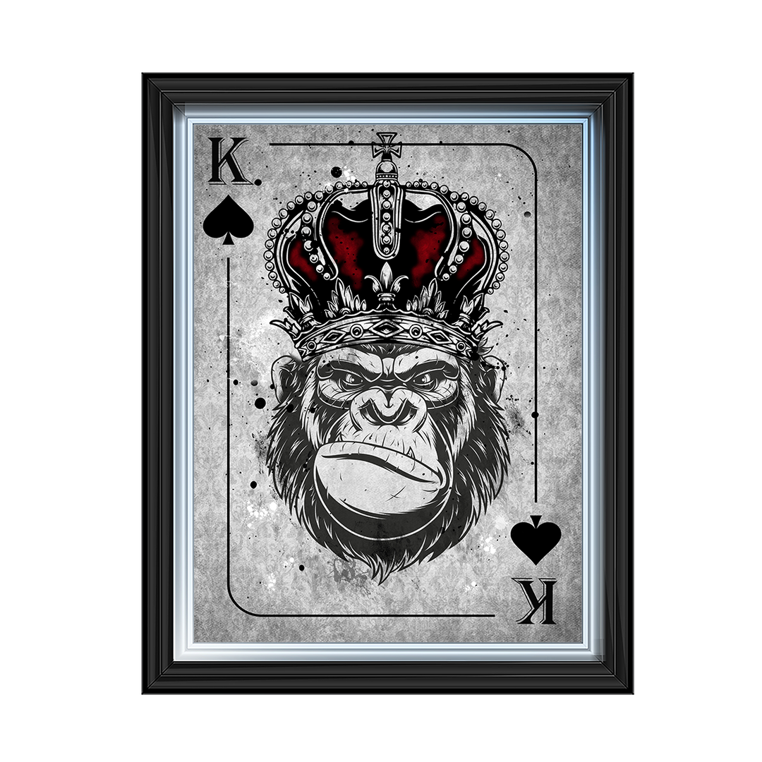 MS180 King of spades Gorilla I