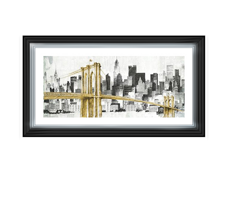 AB055 Brooklyn Bridge abstract