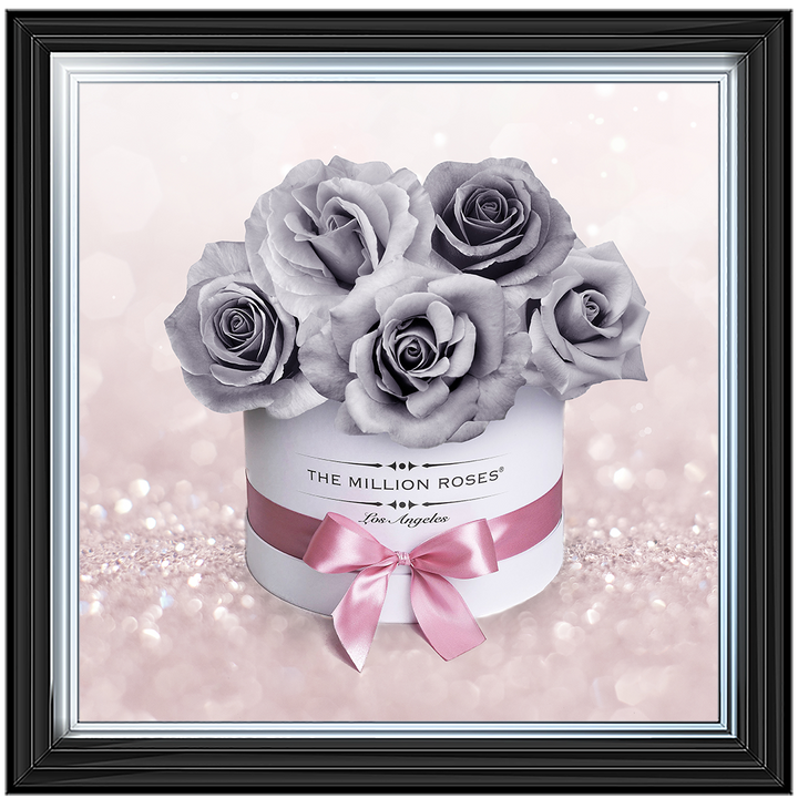 FL084 Grey Flower Box