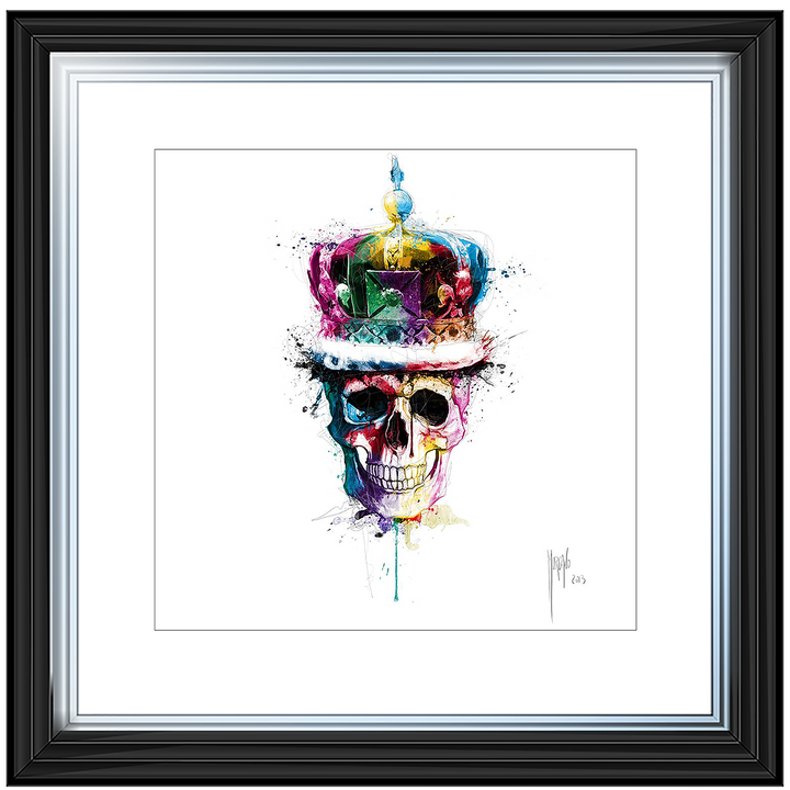 MD007 GOD SAVE THE QUEEN SKULL