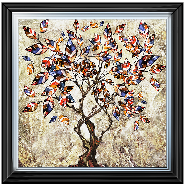 MD038 Stained Glass Tree I