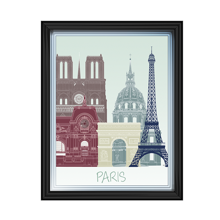 CY091 Paris Skyline