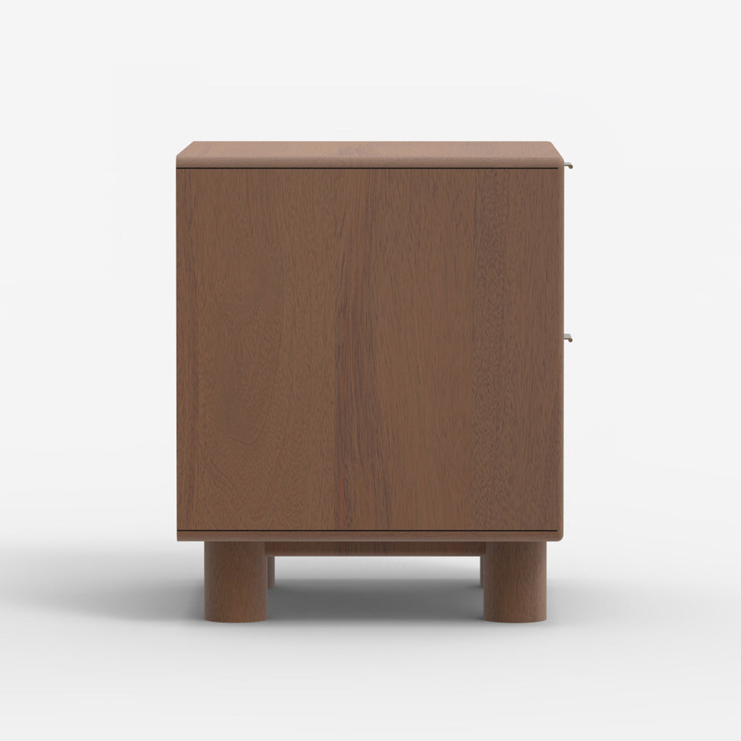 Urban Burl Two-Drawer Accent Table