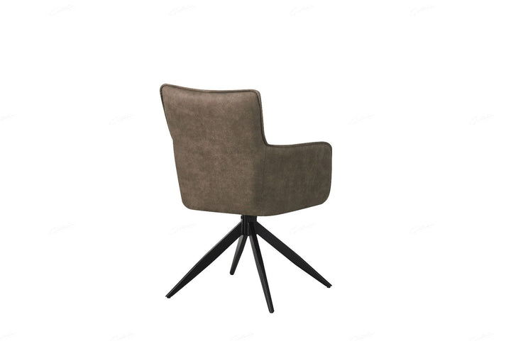 Vianni Chair - Vintage Taupe Suede