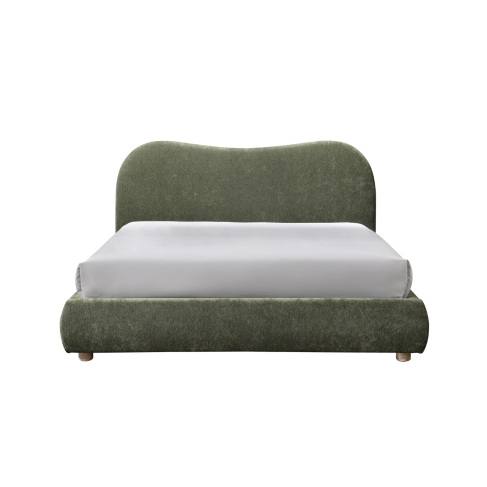 Wave Bed Olive Soft Weave