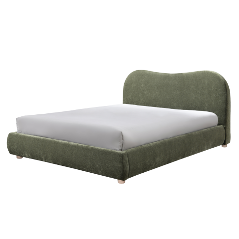 Wave Bed Olive Soft Weave